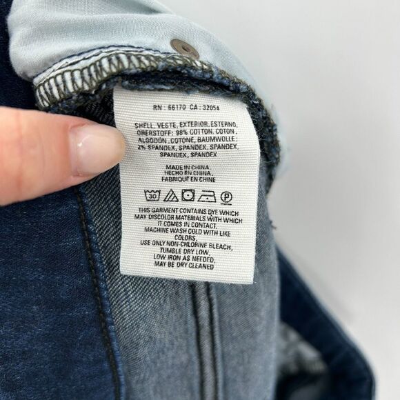 ANTHROPOLOGIE Pilcro & The Letterpress Stet Stretch Denim Jean Shorts Size 28 - Picture 5 of 5